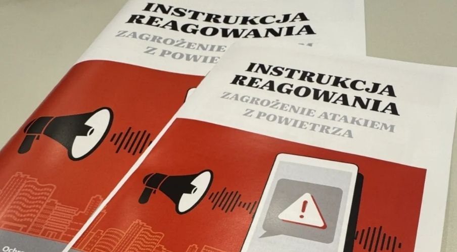 📕 Правительство Польши начинает распространять инструкции на случай воздушных атак