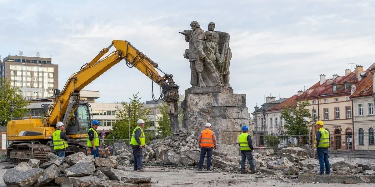 🗣Россия осудила демонтаж советского монумента в Жешуве